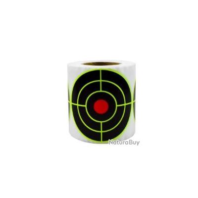 Cible de tir autocollant 2 en 250 pcs/rouleau - Action Airsoft