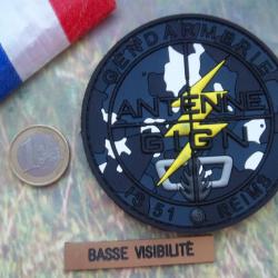 écusson PVC militaire antenne GIGN Reims Marne gendarmerie