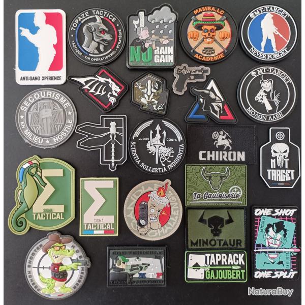 Lot cussons morale patch tactical tir tsv fun shoot 17 pices