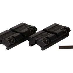 Adaptateur Hawke Sport Optics 2 pièces, 3/8" vers rail Weaver