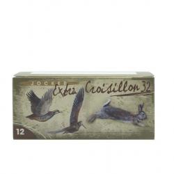 BOITE DE 10 CARTOUCHES JOCKER EXTRA CROISILLON 32G BOURRE GRASSE + DISPERSANTE CAL.12 67 PLOMB