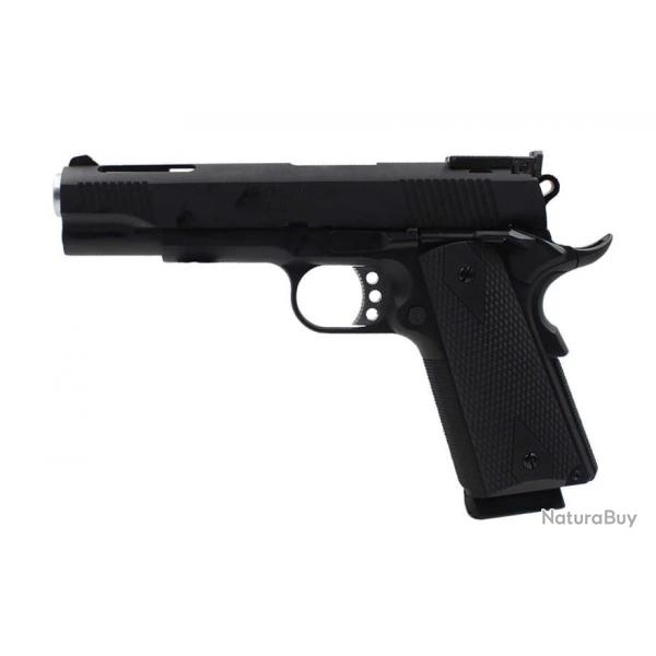 Rplique GBB 1911 NE1202 noir full metal gaz 1,0J