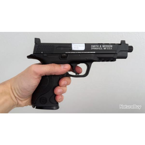 Smith & Wesson M&P9L Performance Center CO2 4,5 BB's + Silencieux