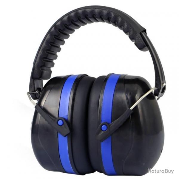 Casque anti-bruit SNR 32dB - LIVRAISON GRATUITE - Bleu