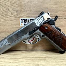 PISTOLET SMITH & WESSON 1911 E SERIES STAINLESS 45ACP OCCASION