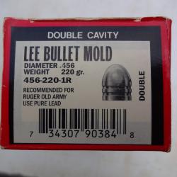 moule lee cal 456-220-1R double cavity special pour ruger old army