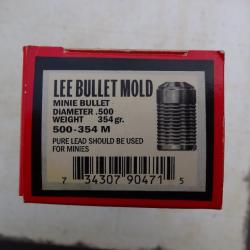 moule lee cal 500-354 M minié bullet