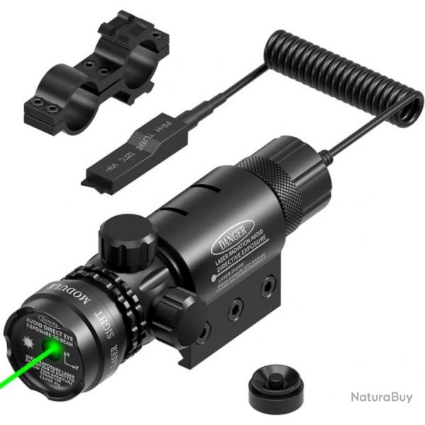 Pointeur vise laser vert ultra-puissant pour armes