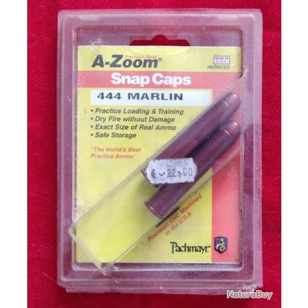 02 Douilles Amortisseur "Snap cap" Calibre 444 Marlin de Marque A-Zoom en aluminium