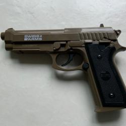 Swiss Arms SA92 CO2 Tan semi auto (2.1 joules)