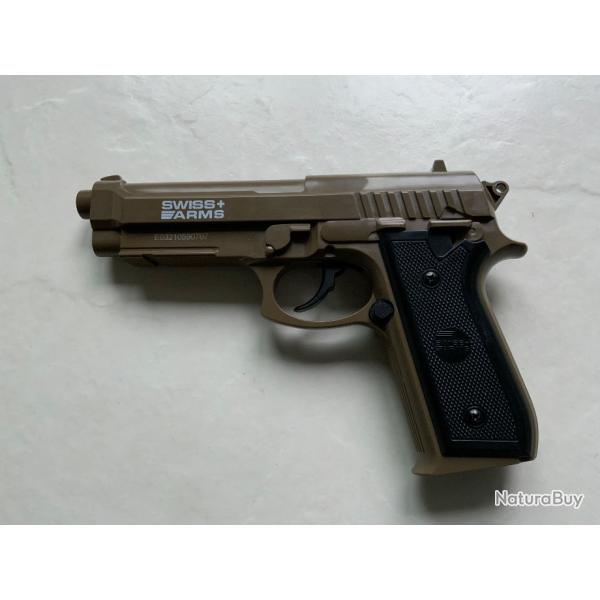 Swiss Arms SA92 CO2 Tan semi auto (2.1 joules)