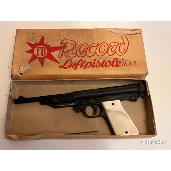 Pistolet  air comprim VINTAGE RECORD Luftpistole Mod.2