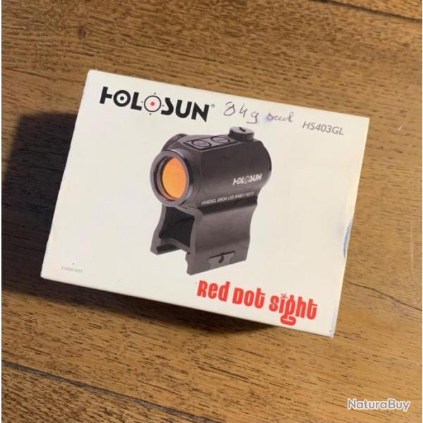 Point rouge holosun hs403gl