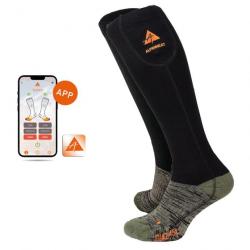 Chaussettes Chauffantes FIRE-SOCK APP Laine 38