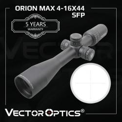 VECTOR OPTICS Lunette de visée Orion 4-16x44 MAX - Optique vectorielle de Précision