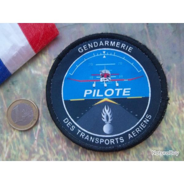 cusson militaire pilote des transports ariens gendarmerie insigne tissu