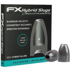 Slugs FX hybride 7.62 mm HP 44.5 grains