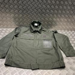 blouson veste militaire  travail marque Paul BOYE couleur kaki taille 98c m