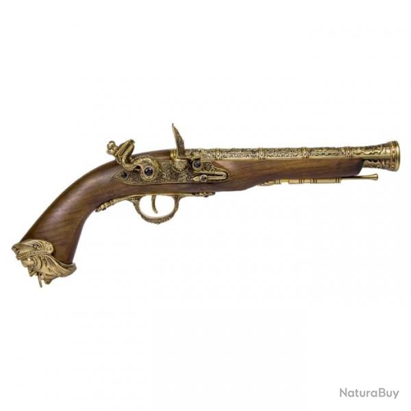 Pistolet Gaz Flintlock / Pirate de chez (HFC) Gold