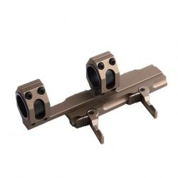Base de montage de portée Picatinny Weaver QD MOUNT (BEIGE)  25.4mm, 30mm