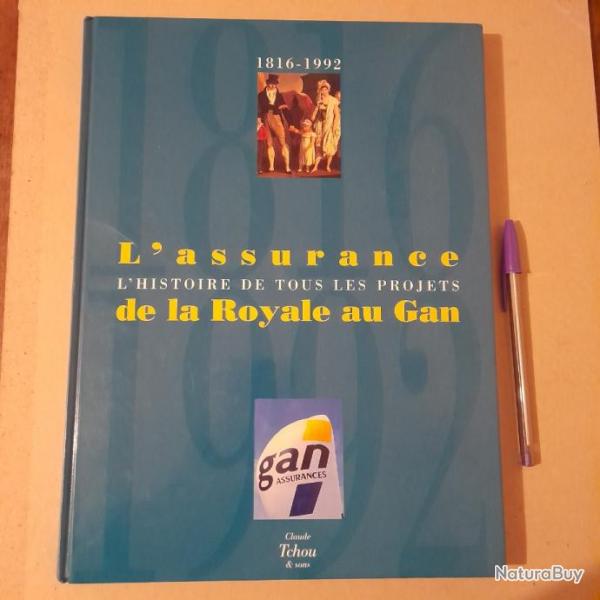 L'assurance de la Royale au Gan : l'histoire de tous les projets : 1816-1992