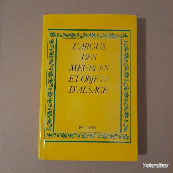 L'Argus des meubles et objets d'Alsace