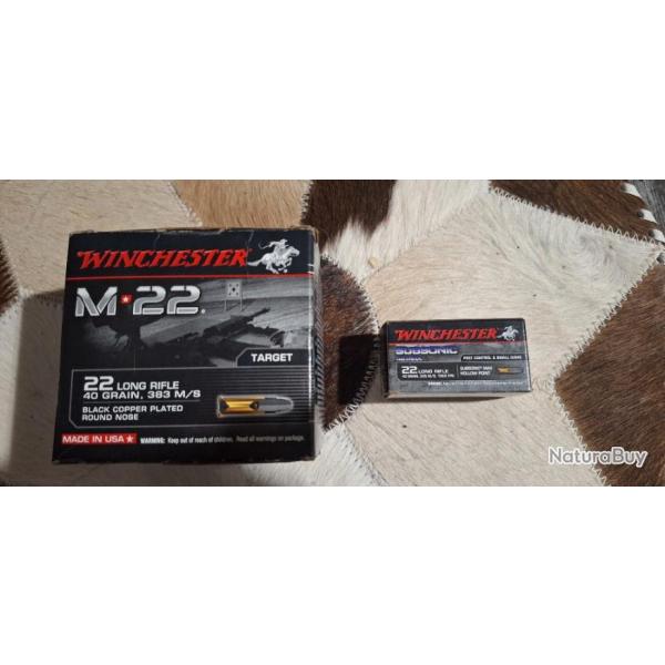 munition 22 LR winchester