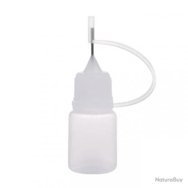 Burette bouteille rechargeable avec aiguille applicatrice - 5ml