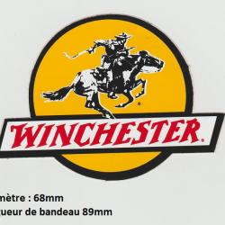 Winchester Rond fond jaune