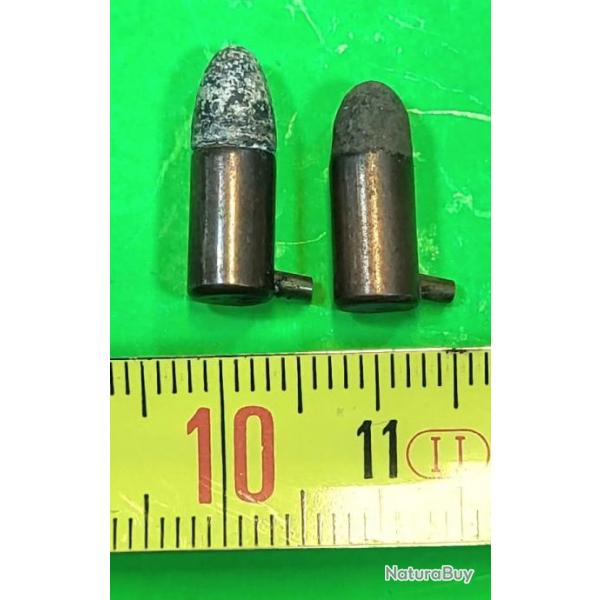 Lot de 2 munitions 5mm a broches