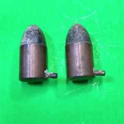 Lot de 2 munitions 12mm a broches