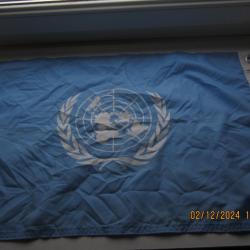 Vends drapeau ONU