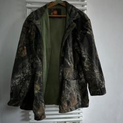 Veste de chasse camo geologic homme taille XXL 60%coton 40% polyester