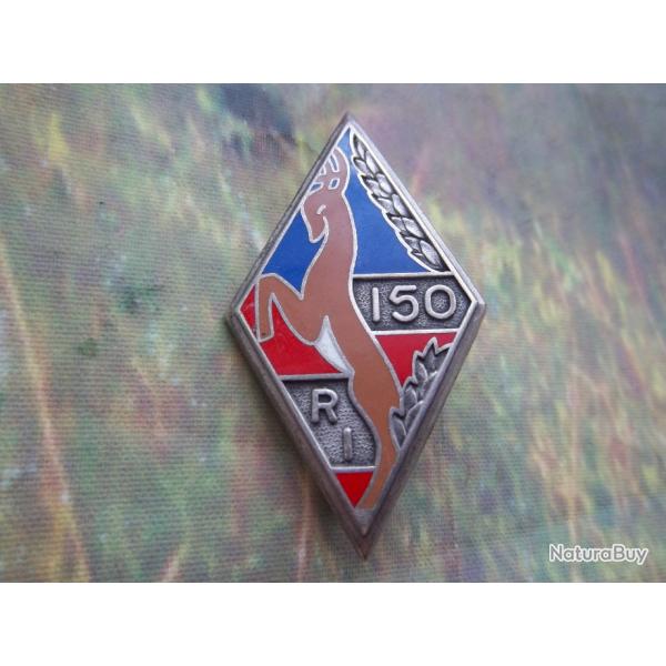 insigne militaire 150 rgiment infanterie dissous en 1996