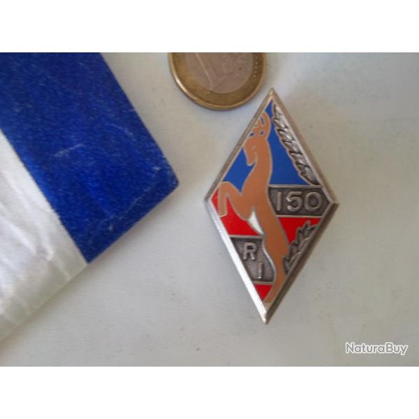 insigne militaire 150 rgiment infanterie dissous en 1996
