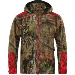 Veste de chasse Moose Hunter 2.0 GTX Harkila Mossy Oak BreakUp Mossy Oak Rouge