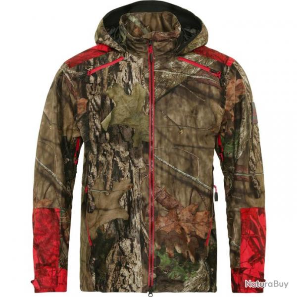 Veste de chasse Moose Hunter 2.0 GTX Harkila Mossy Oak BreakUp Mossy Oak Rouge