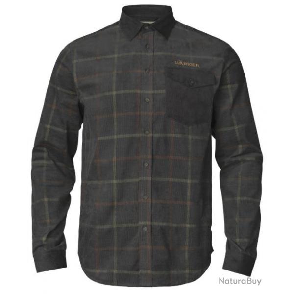 Chemise velours  carreaux Kaldfjord Harkila Phantom