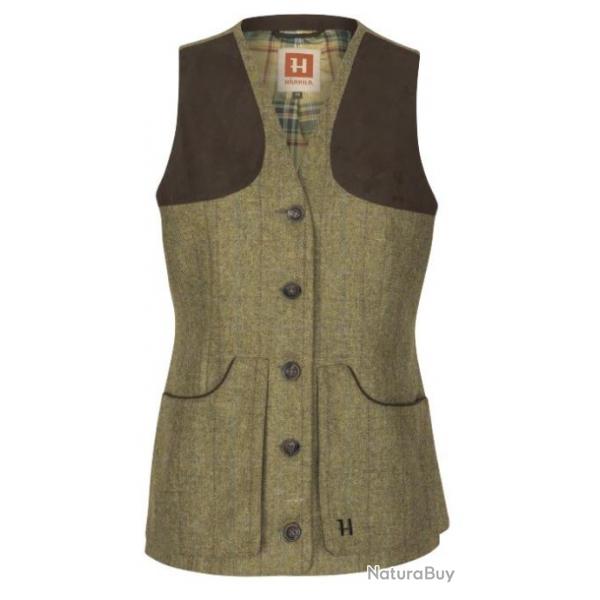 Gilet de chasse femme Jura shooting Olive Harkila Olive