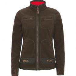 Veste polaire femme Kamko Harkila Brown Rouge