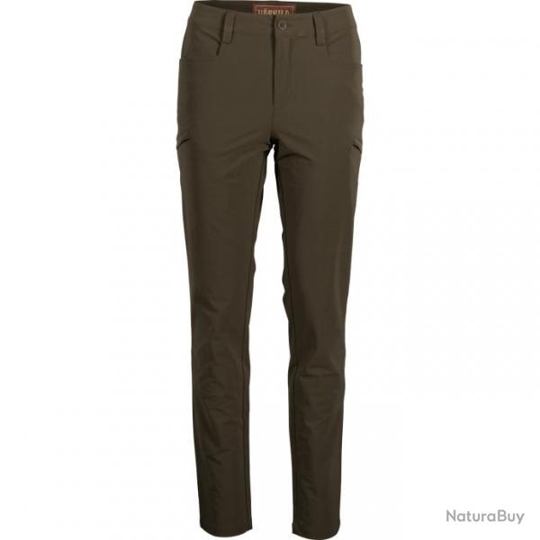 Pantalon de chasse femme Trail Harkila Vert