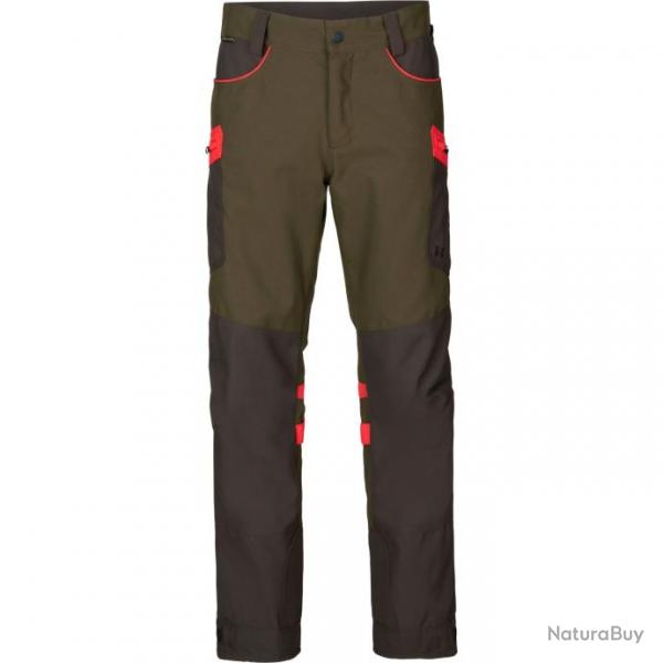 Pantalon de chasse Pro Hunter Dog Keeper GTX Harkila Vert Orange