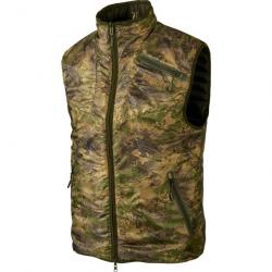 Gilet de chasse Lynx Insulated Reversible Harkila S Vert/Camo Foret Axis MSP