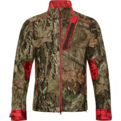 Veste de chasse polaire Hunter 2.0 WSP Harkila Mossy Oak BreakUp Mossy Oak Rouge