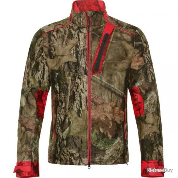 Veste de chasse polaire Hunter 2.0 WSP Harkila Mossy Oak BreakUp Mossy Oak Rouge