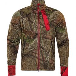 Veste de chasse polaire Hunter 2.0 Harkila Mossy Oak BreakUp Mossy Oak Rouge