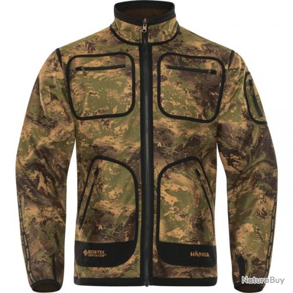 Veste de chasse polaire Kamko Verte/Axis Forest - Limited Edition Harkila XS Vert/Camo Foret Axis MS