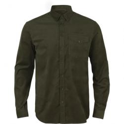 Chemise velours Kaldfjord Harkila Vert