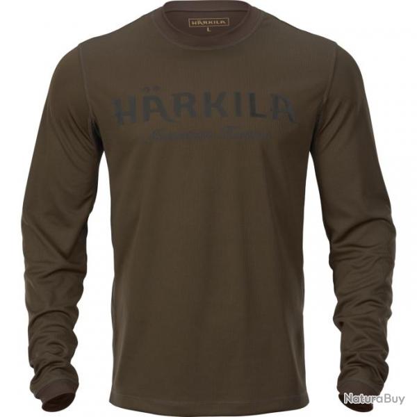 Tee shirt Mountain Hunter Harkila KAKI MARRON