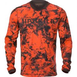 Tee shirt Wildboar Pro Harkila Camo Blaze Axis MSP Marron